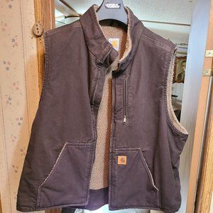 Carhartt Brown Duck Vest  XXL